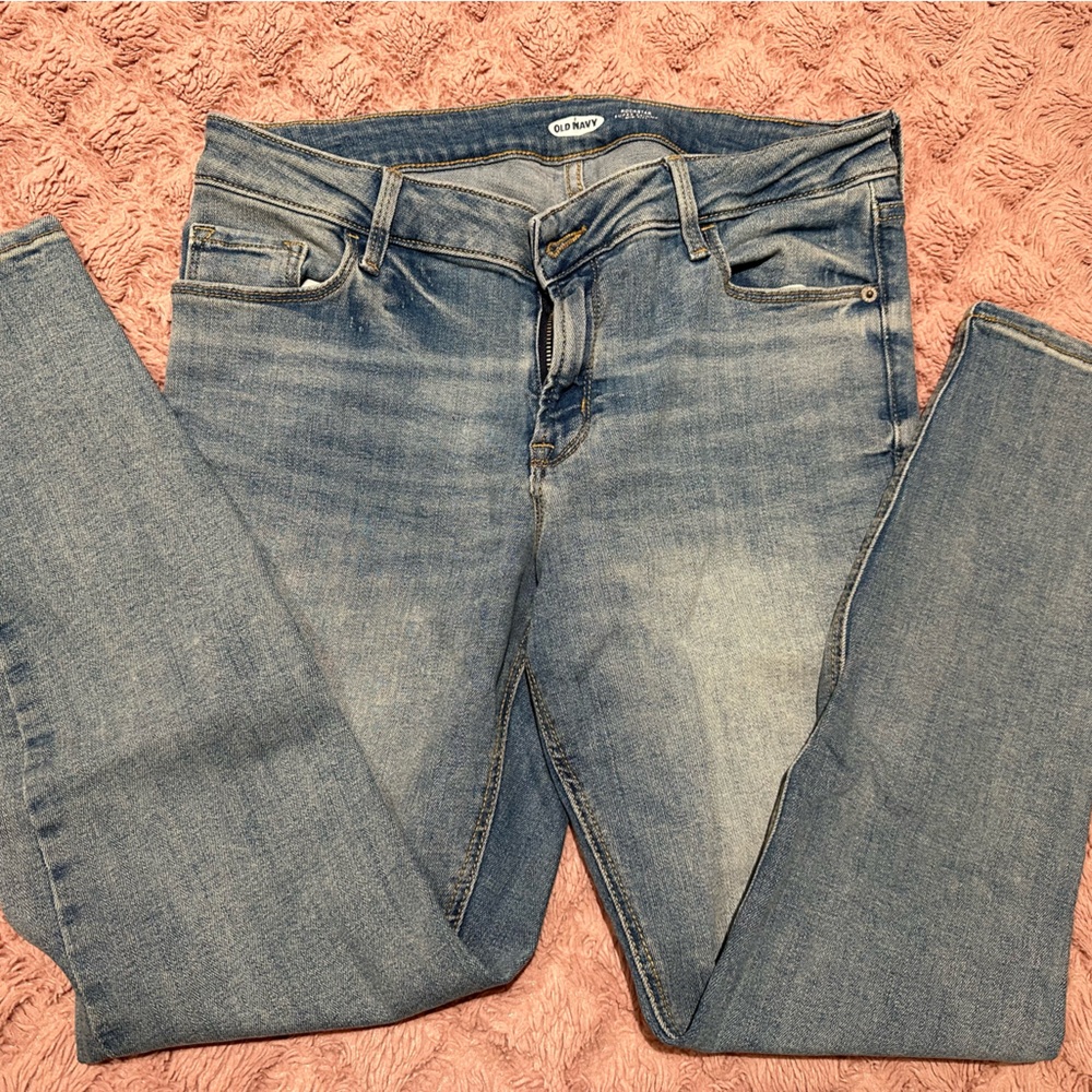 Old Navy Women’s Light Blue Stretch Skinny Jeans